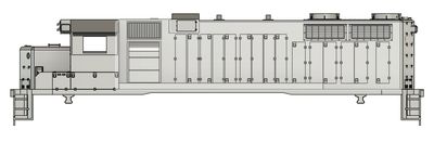 N Scale B&amp;O EMD SD20-2 Rebuild Locomotive Shell