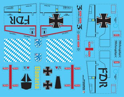 Abfangjager Long Sheet Decal