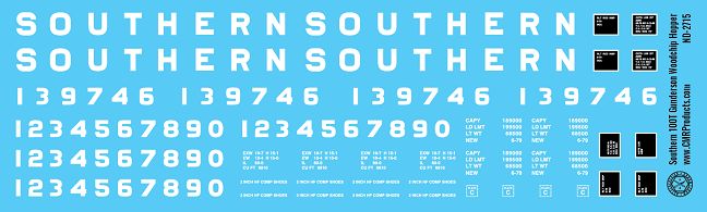 Southern 100t Woodchip Gondola