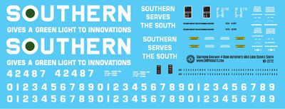 Southern 4 Door Auto Parts Serves the South Decals
