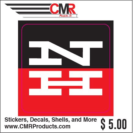 Vinyl Sticker - New Haven Black Red White Logo