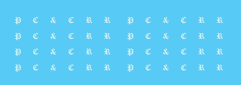 PC&amp;C RR Hopper Lettering Decals