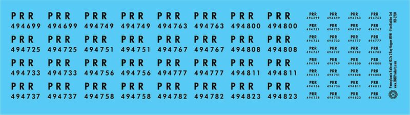 Pennsylvania Railroad GLa Hopper FleetBuilder Set