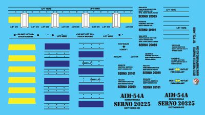 Estes Phoenix Decals 1in Diameter