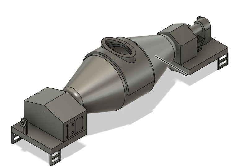 N Scale - Steel Mill Bottle Car 4 Axle Detailed