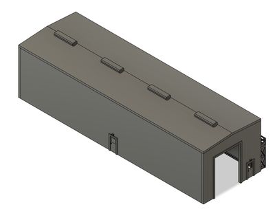 N Scale - Engine House 1 Track