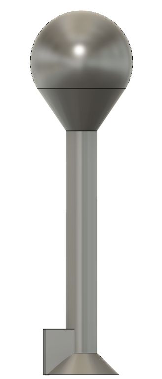 N Scale - Water Tower Small Lollipop Style