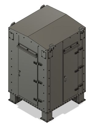 Scenery Parts - Electrical Cabinet 72in x 72in