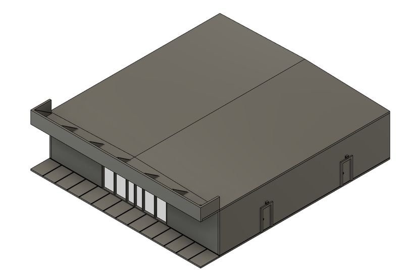 N Scale - Standard Dollar Store