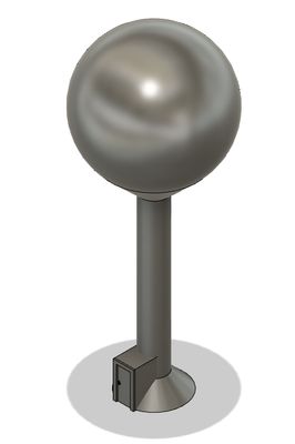 N Scale - Water Tower Medium Lollipop Style