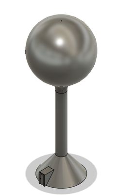 N Scale - Water Tower Large Lollipop Style