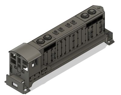 HO Scale - Santa Fe SWBLW Beep Shell Original Version