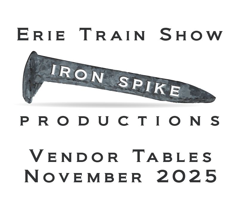 Erie Train Show - 8ft Table - November 2025