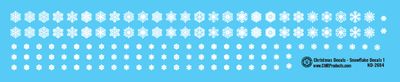 Christmas - Snowflake Decals 1