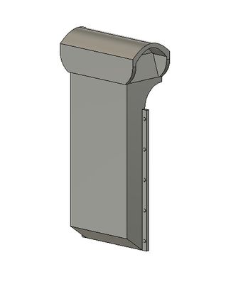 Locomotive Detail Parts - Watchman Heater Vent (Qty 2)