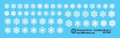 Christmas - Snowflake Decals 2
