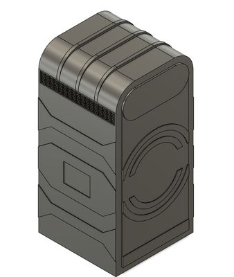N Scale Detail Parts - Porta Potty (Qty 2)