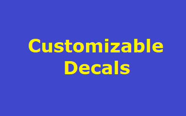 Customizable Decals