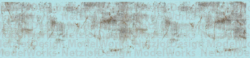 Old Sheet Metal Rust Weathering Set