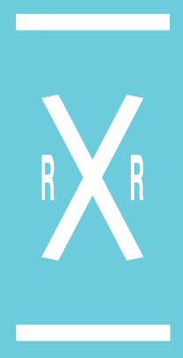 Easy Streets Railroad Crossing Decal Set