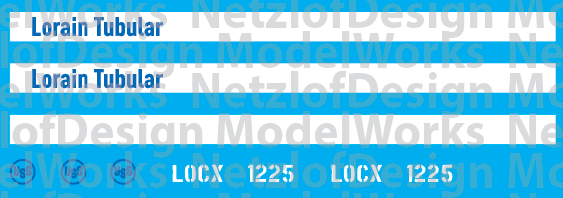 USS Lorain Tubular SW10 Decal Set