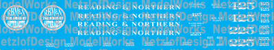 Reading Northern Steam Locomotives (2015+ Paint) (RBMN)
