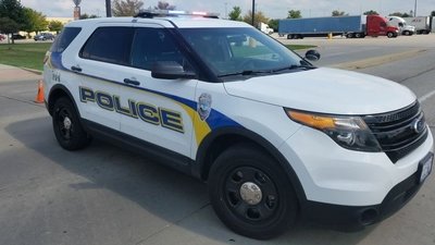 HO Scale - Generic Police Vehicle Decals Blue