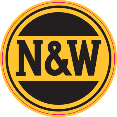 Norfolk Western (NW) Round Logo Vinyl