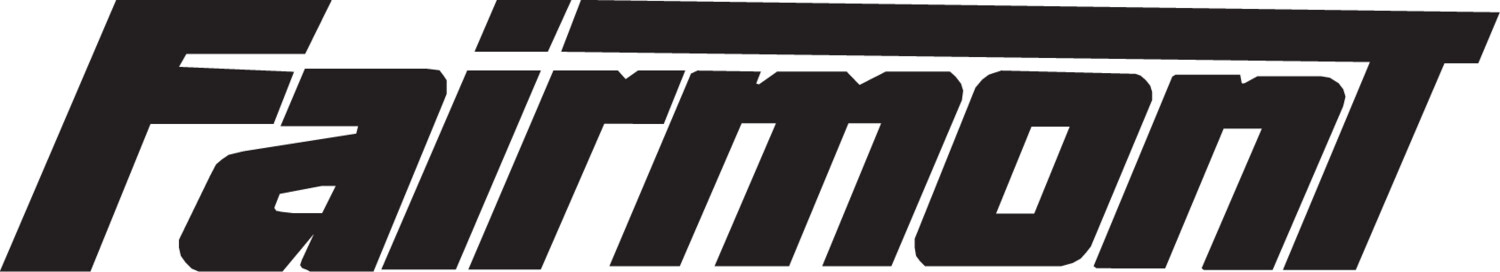 Fairmont Modern Vinyl Sticker, Vinyl Size: 2.75in x 15in Sticker, Color: Black