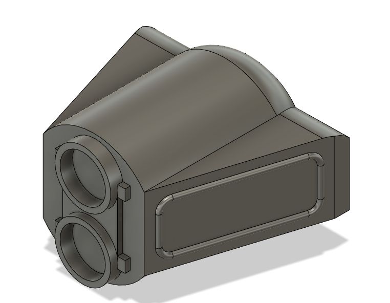 HO Scale Detail Parts - ICG SW14 Headlight Housing (Qty 2)