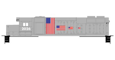 Various-Sized Flags - USA Flag Decals