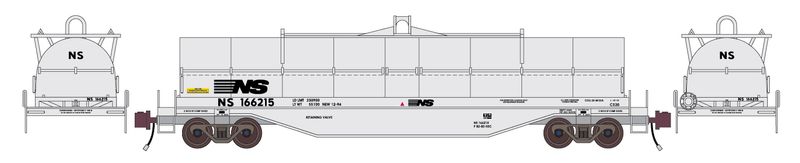 Norfolk Southern 42ft Coil Car Decals