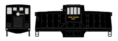 New Haven GE 44-ton Switcher Decals