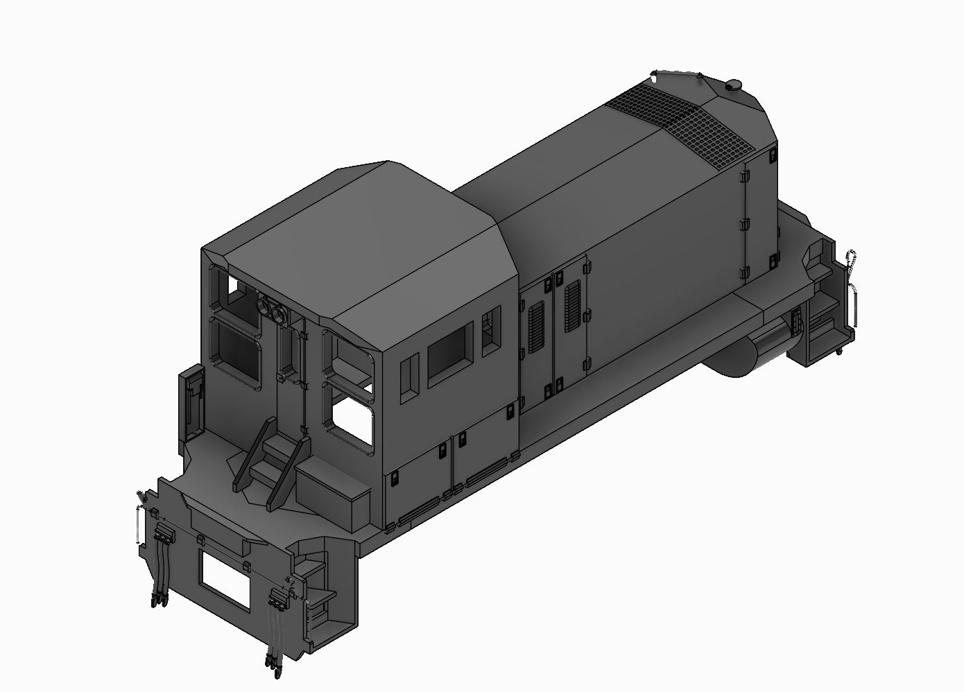N Scale TP56 - TP70 Locomotive Shell