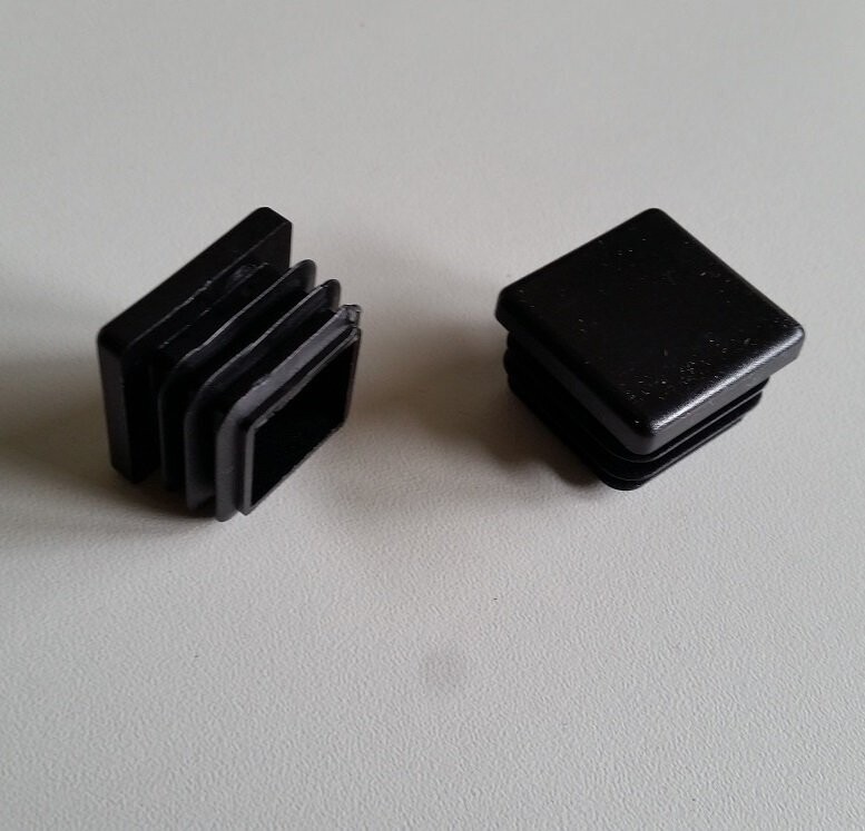 Abdeckkappe 25 x 25mm Rohrstopfe Lamellenstopfe Endkappe Abdeckkappe 25 x 25mm Rohrstopfe Lamellenstopfe Endkappe