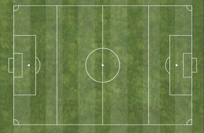 Velour Tiny Soccer Pitch
