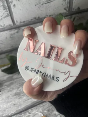 Nail technician prop