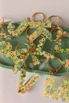 Letter Keyrings