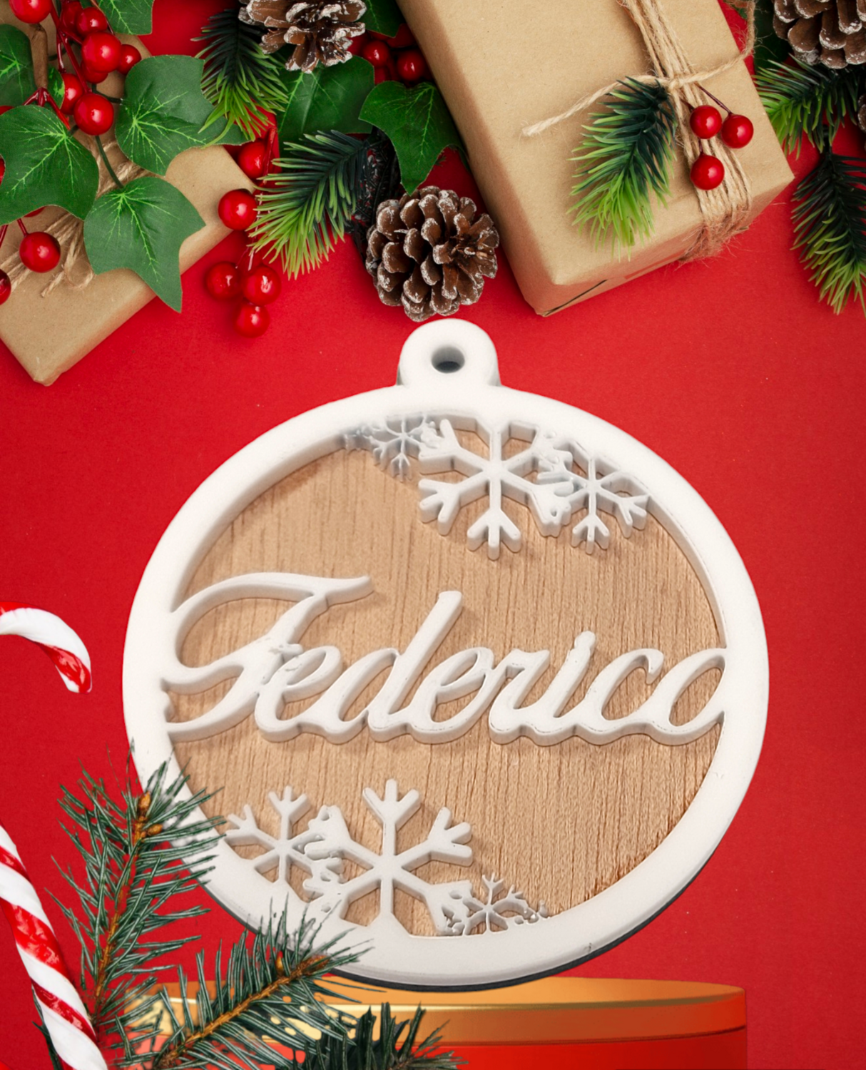 Pallina di Natale personalizzata Pallina di Natale personalizzata