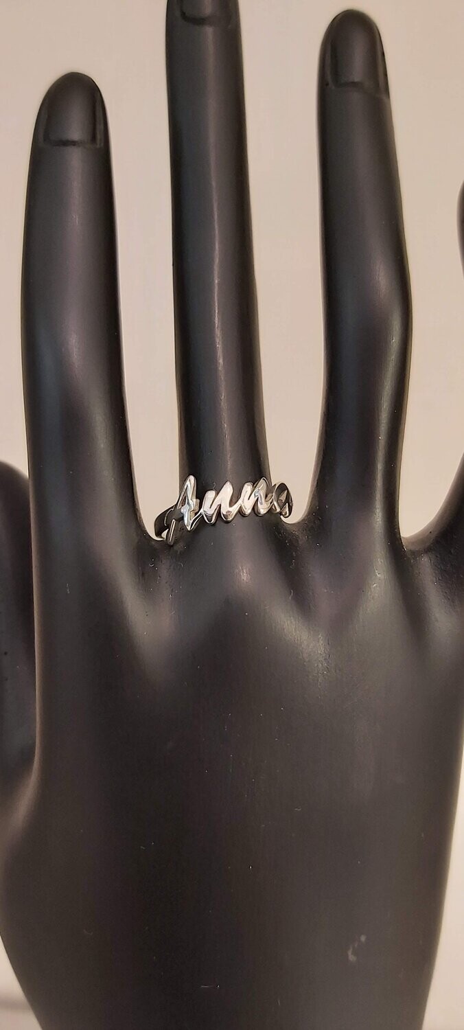 Anillo Nombre Personalizado