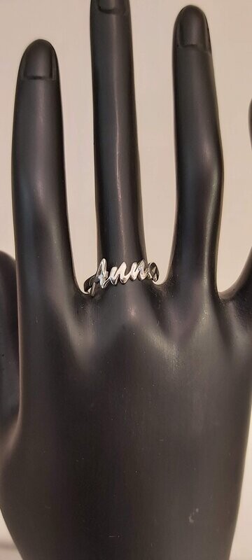 Anillo Nombre Personalizado