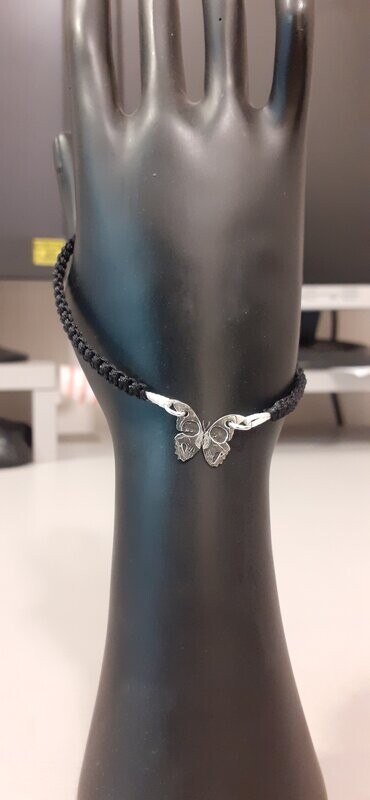 Pulsera mariposa calavera