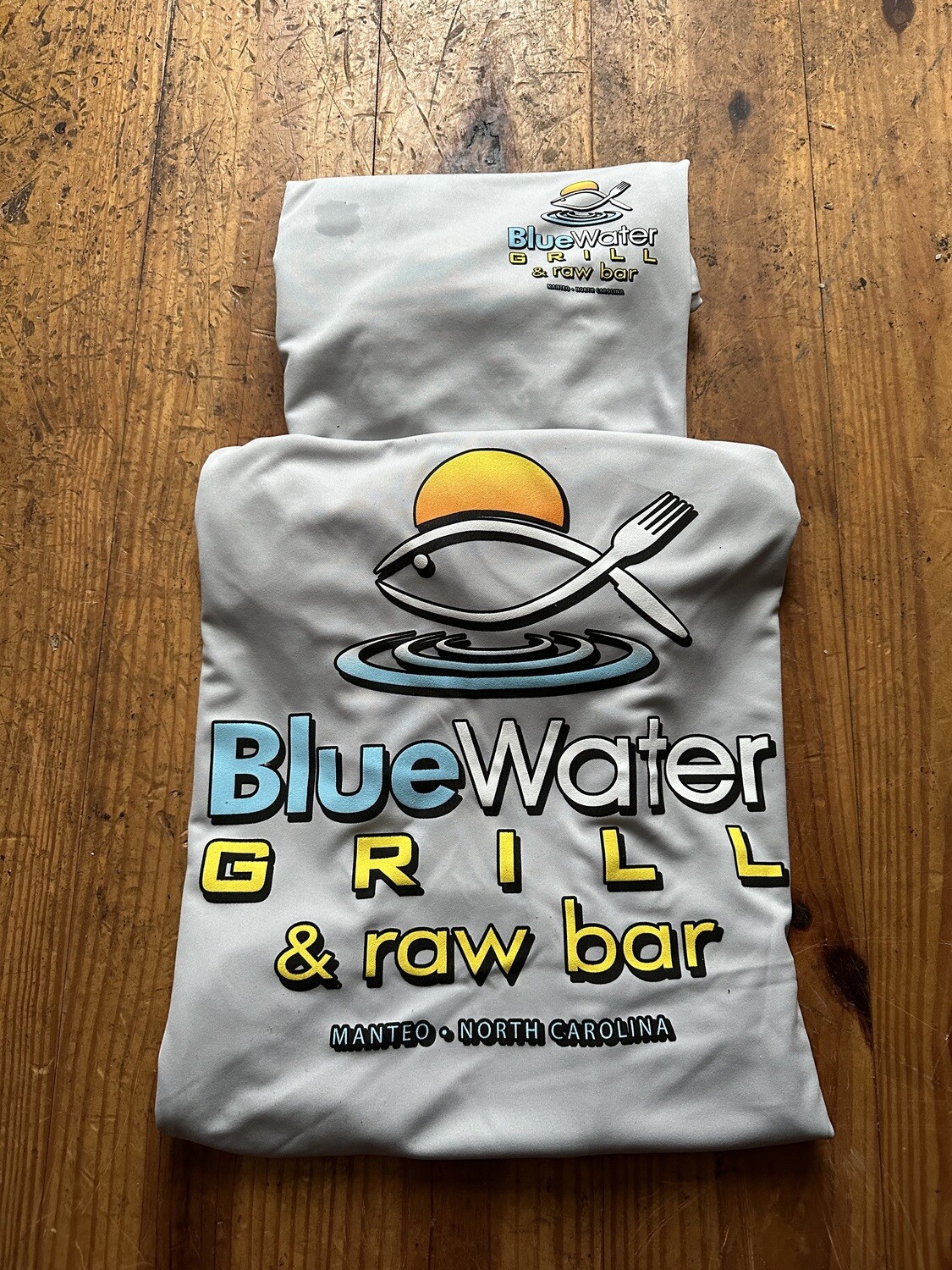 Performance Blue Water Logo Silver