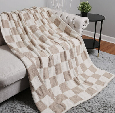 Checkered Pattern Blanket