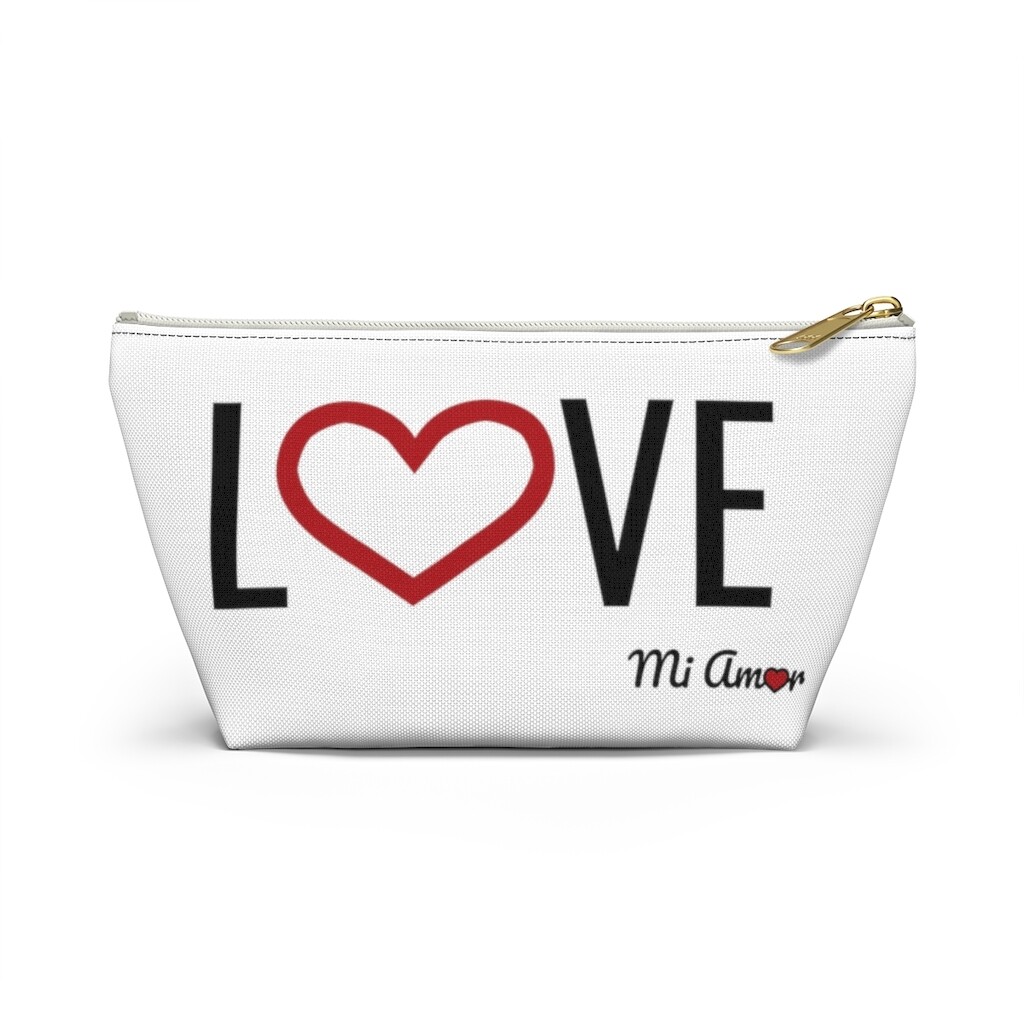 LOVE Accessory Pouch w T-bottom