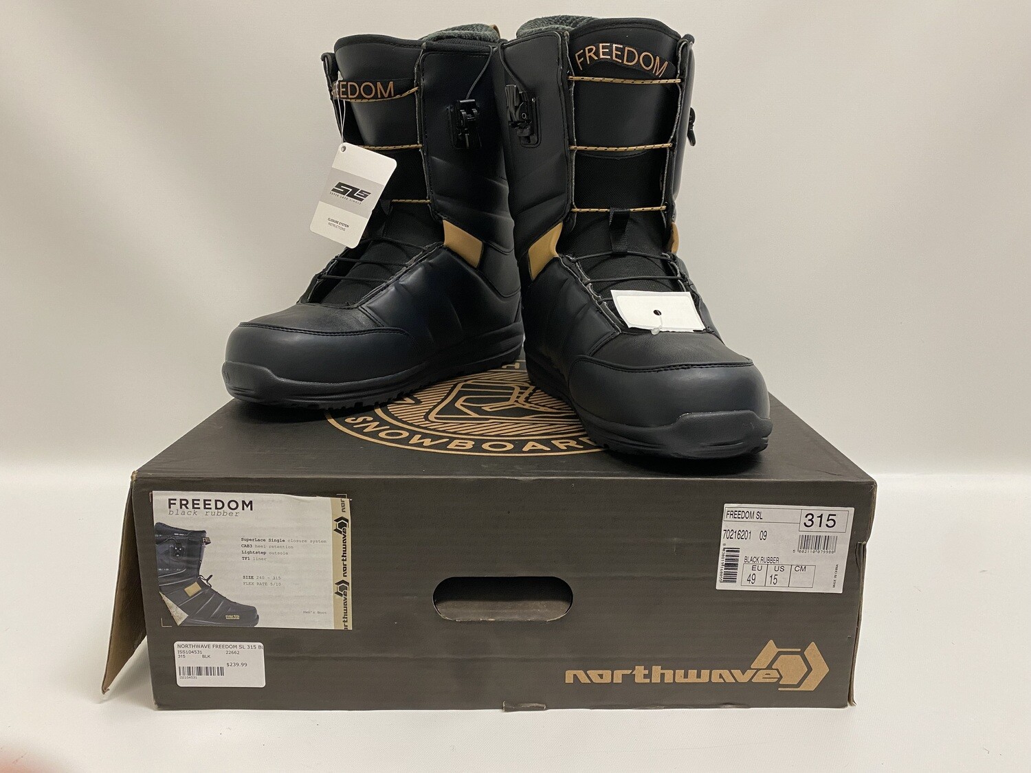 Northwave Freedom Size 15 Snowboard Boots