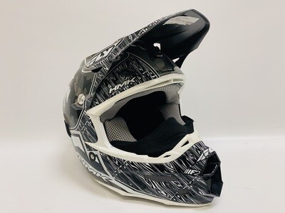 HMK Fly Racing Carbon Snowmobiling Helmet