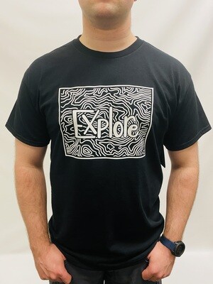 NEW SCORE Outdoors Explore Topographic T-Shirt