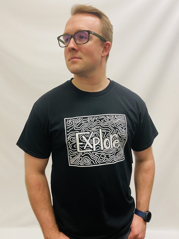NEW SCORE Outdoors Explore Topographic T-Shirt