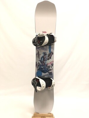 Drake Squad 159cm Snowboard W/ Drake Fifty Med Bindings